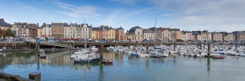 Dieppe, port depuis le Quai du Carénage