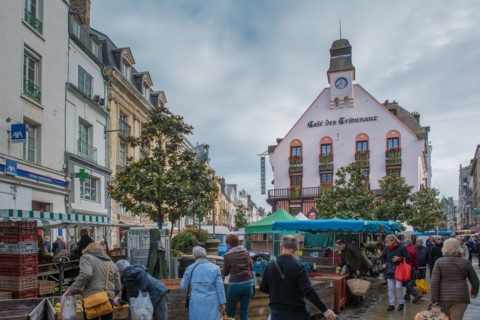 Dieppe, Place du Puits Salé