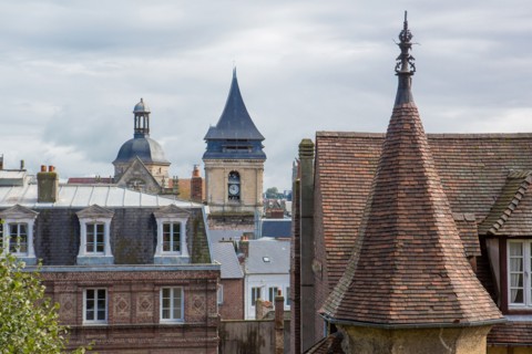 Dieppe, roofs