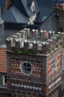 Dieppe, au dessus de la rue de Sygogne