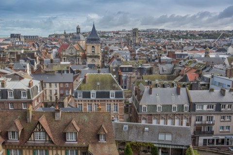 Dieppe, toits