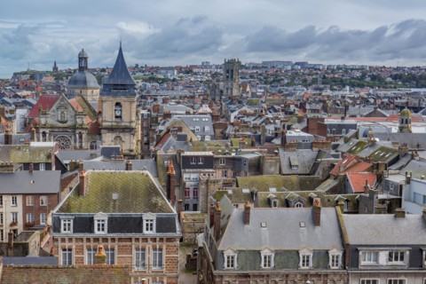 Dieppe, toits