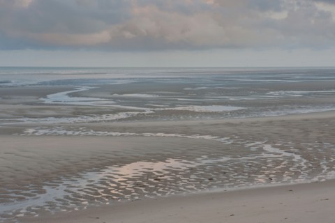 Le Touquet Paris Plage, la plage à marée basse