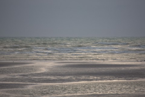 Le Touquet Paris Plage, la plage à marée basse