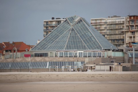 Le Touquet Paris Plage, wind that moves fine sand