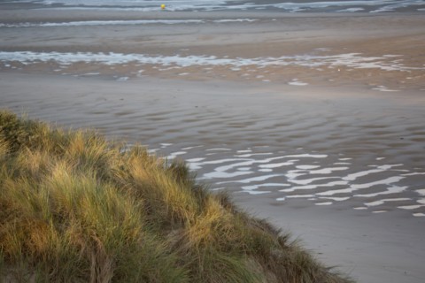 Le Touquet Paris Plage, dunes above the beach