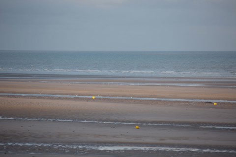 Le Touquet Paris Plage, the beach at low tide