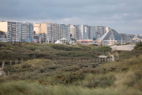 Le Touquet Paris Plage, dunes above the beach