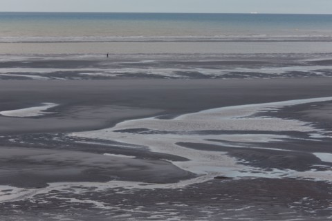 Le Touquet Paris Plage, the beach at low tide