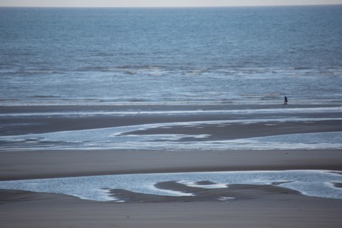 Le Touquet Paris Plage, the beach at low tide
