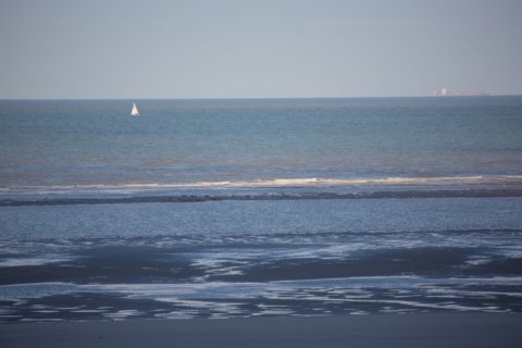 Le Touquet Paris Plage, the beach at low tide