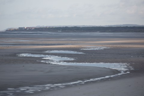 Le Touquet Paris Plage, the beach at low tide