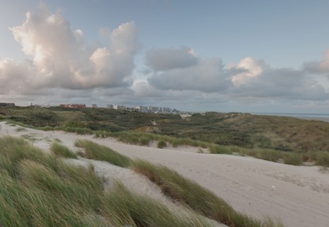 Le Touquet Paris Plage, dunes above the beach