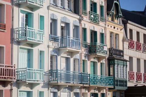 Mers les Bains, front de mer
