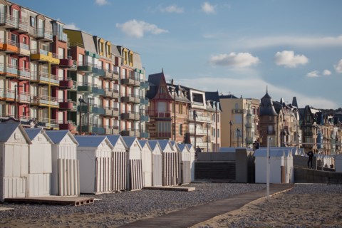 Mers les Bains, front de mer