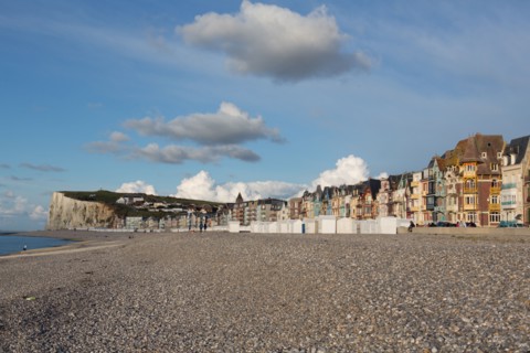 Mers les Bains, front de mer