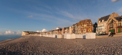 Mers les Bains, front de mer