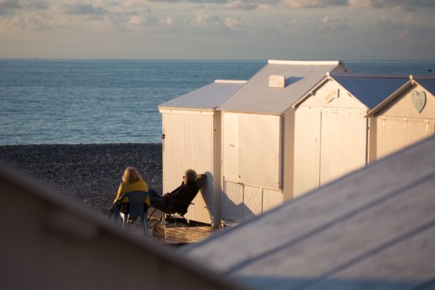 Mers les Bains, front de mer
