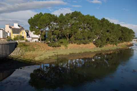 Lorient, Boulevard Laënnec, walk along the Scorff