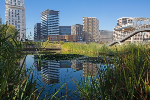 Paris, nouveau quartier des Batignolles