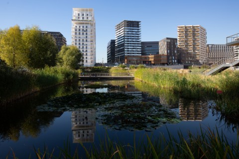 Paris, nouveau quartier des Batignolles