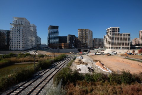 Paris, the new Batignolles neighborhood