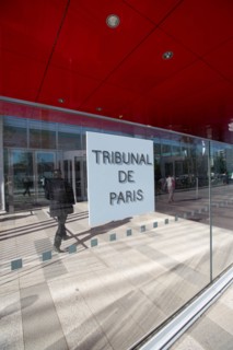Paris, the new Palais de Justice, Tribunal de Paris