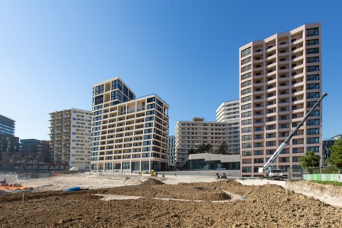 Paris, nouveau quartier des Batignolles