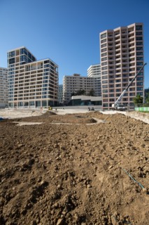 Paris, nouveau quartier des Batignolles