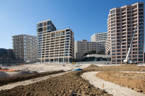 Paris, nouveau quartier des Batignolles