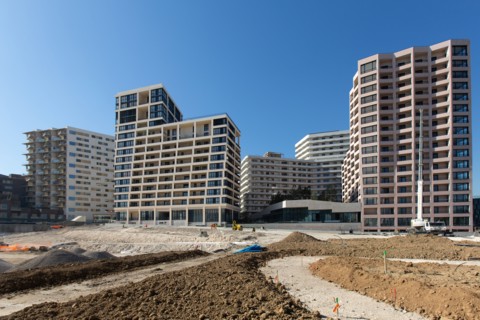 Paris, nouveau quartier des Batignolles