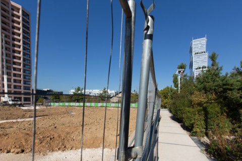 Paris, nouveau quartier des Batignolles