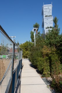 Paris, nouveau quartier des Batignolles