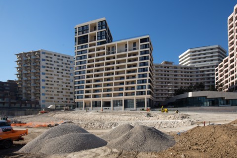 Paris, nouveau quartier des Batignolles