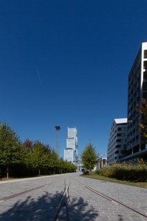 Paris, nouveau quartier des Batignolles