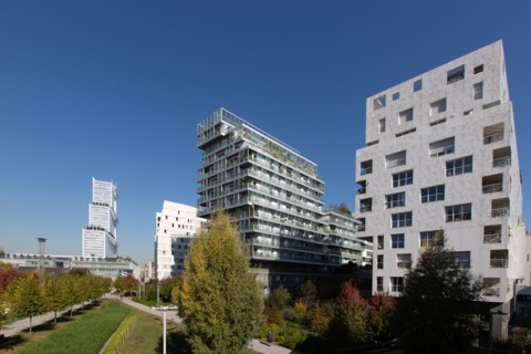 Paris, the new Batignolles neighborhood
