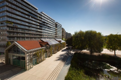 Paris, the new Batignolles neighborhood