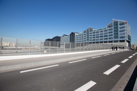Paris, nouveau quartier des Batignolles