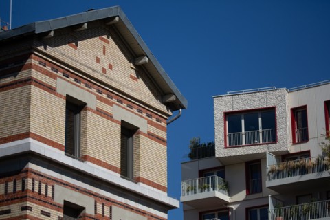 Paris, the new Batignolles neighborhood