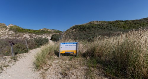 Cucq  Stella Plage (Côte d'Opale), dunes de Mayville
