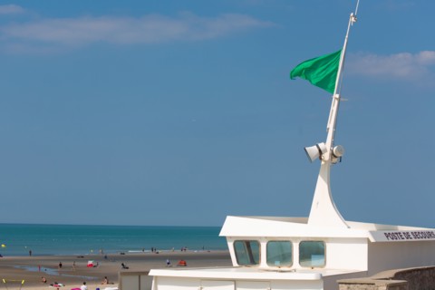 Cucq  Stella Plage (Côte d'Opale), poste de secours