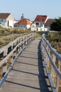 Merlimont Plage, sentier de découverte de la dune parabolique
