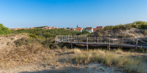 Merlimont Plage, sentier de découverte de la dune parabolique
