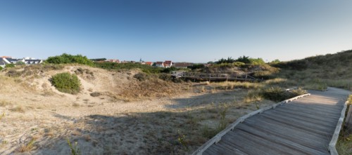 Merlimont Plage, sentier de découverte de la dune parabolique