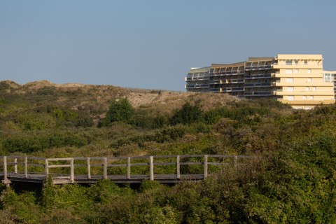 Merlimont Plage, sentier de découverte de la dune parabolique