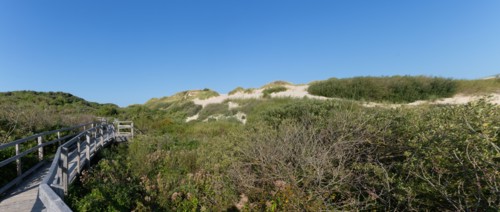 Merlimont Plage, sentier de découverte de la dune parabolique