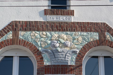 Merlimont Plage, décor de façade