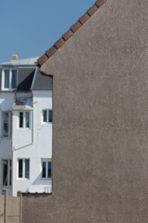 Merlimont Plage, houses on the seafront