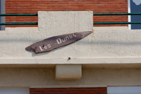 Merlimont Plage, houses on the seafront