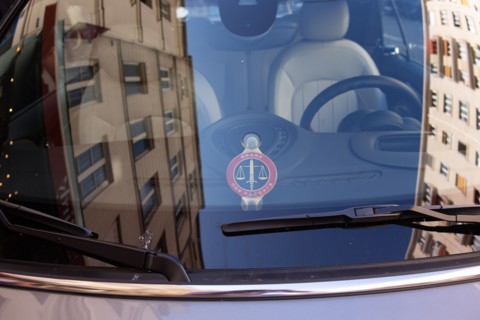 Paris, sticker of the French Bar Association